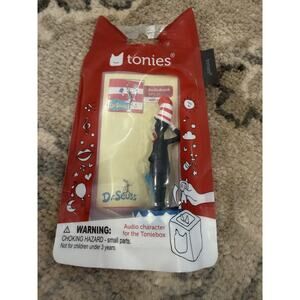 Tonies Toniebox Audio Player Box Cat in the Hat Dr. Seuss Character Figurine